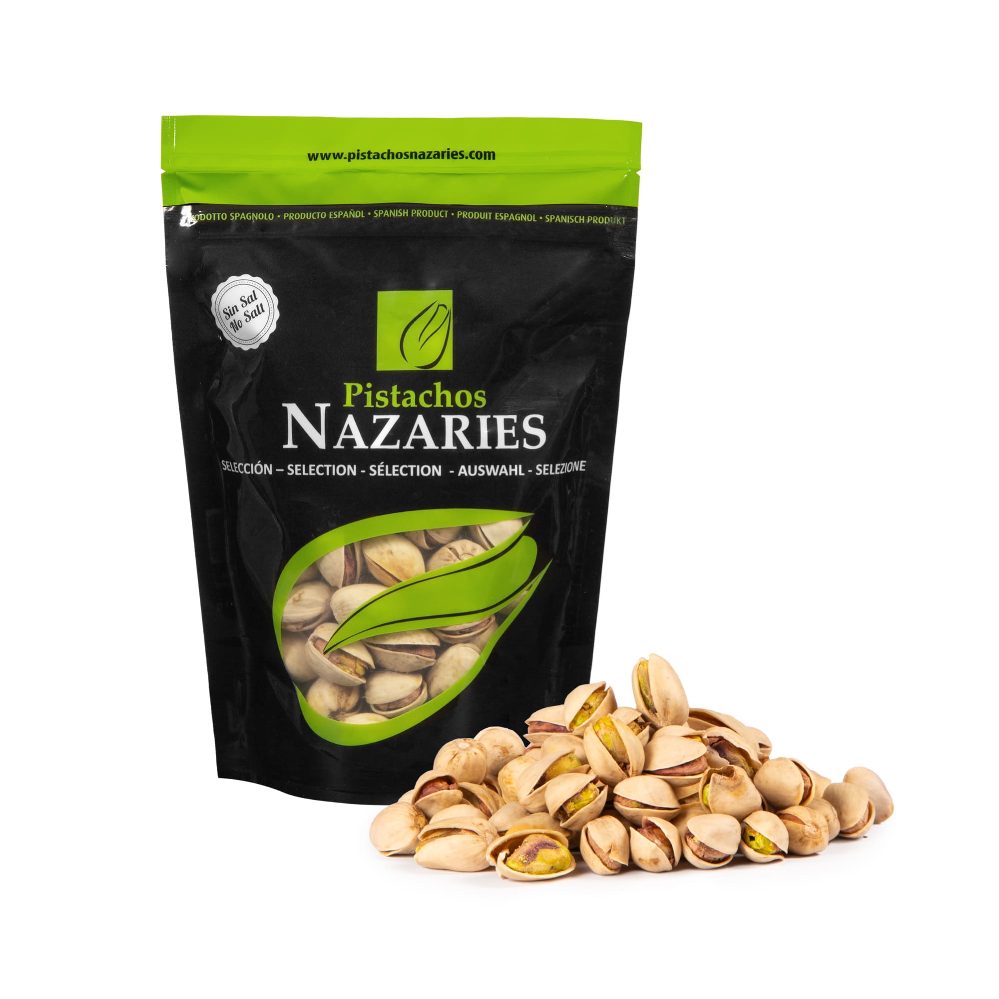 Bolsa Pistacho Selección 120g tostado SIN SAL - Imagen 2