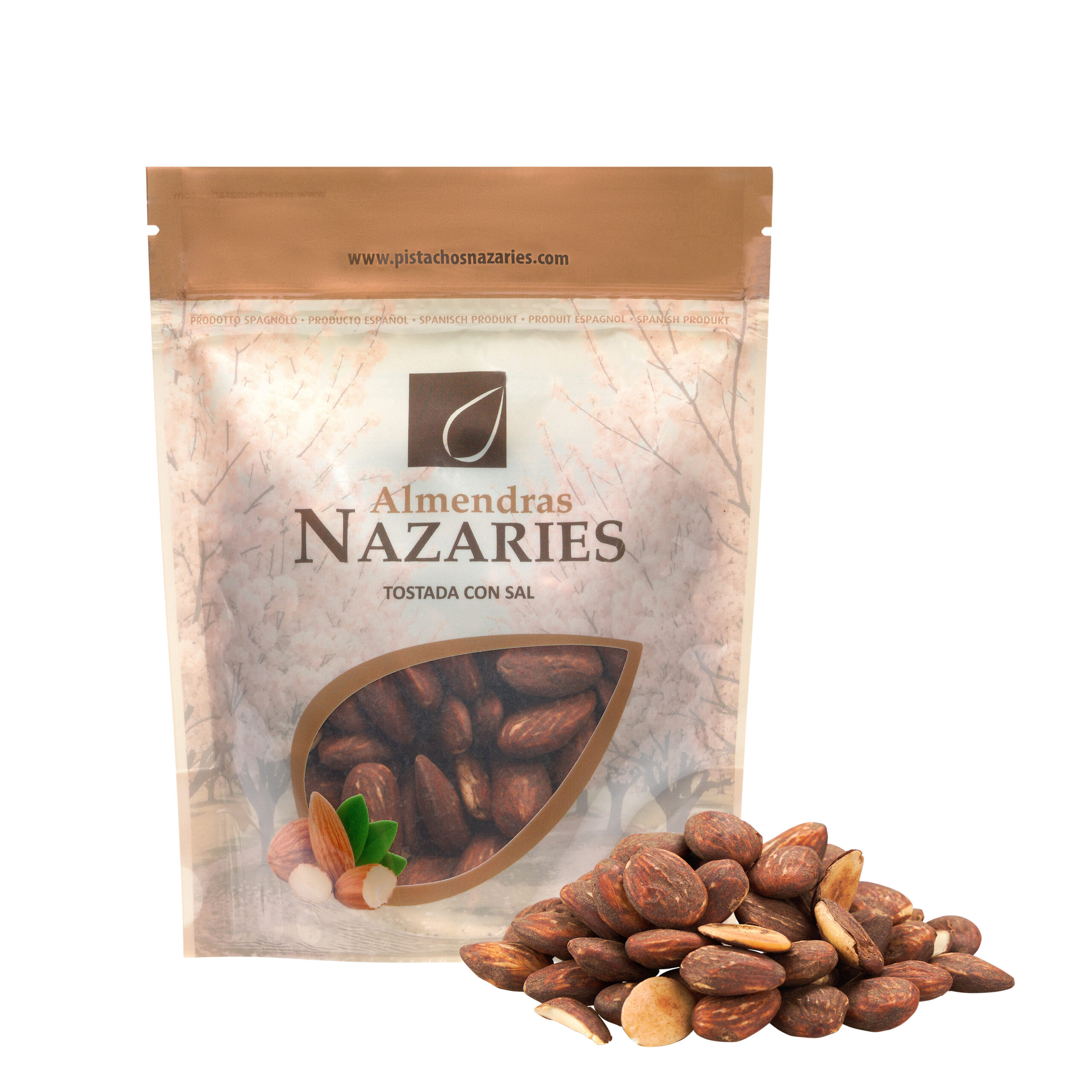 Bolsa Almendra Selección 150g tostada con SAL - Imagen 3